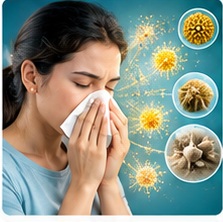 Allergy illustration