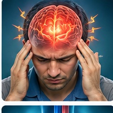 Headache & Migraine illustration